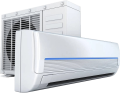 Air conditioning unit with indoor and outdoor components, representing HVAC solutions for residential and commercial comfort in Paoli, PA.
