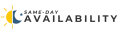 Same-day HVAC availability logo featuring a sun and moon design, emphasizing prompt service for heating and cooling needs in Southeastern Pennsylvania.