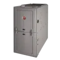 Rheem furnace. Efficient heating system for homes in West Chester, PA. Consider furnace repair for optimal performance.