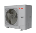 Trane outdoor heating unit for efficient zoning systems and temperature control in residential properties.