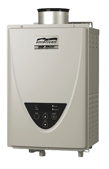American Water Heater installation unit. Ensure a reliable hot water supply with professional water heater replacement services in West Chester, PA.