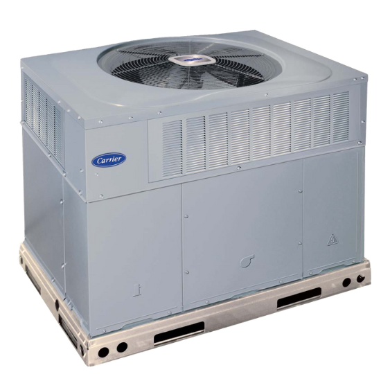 Carrier heat pump installation in West Chester, PA, featuring an energy-efficient outdoor unit for home heating and cooling solutions.