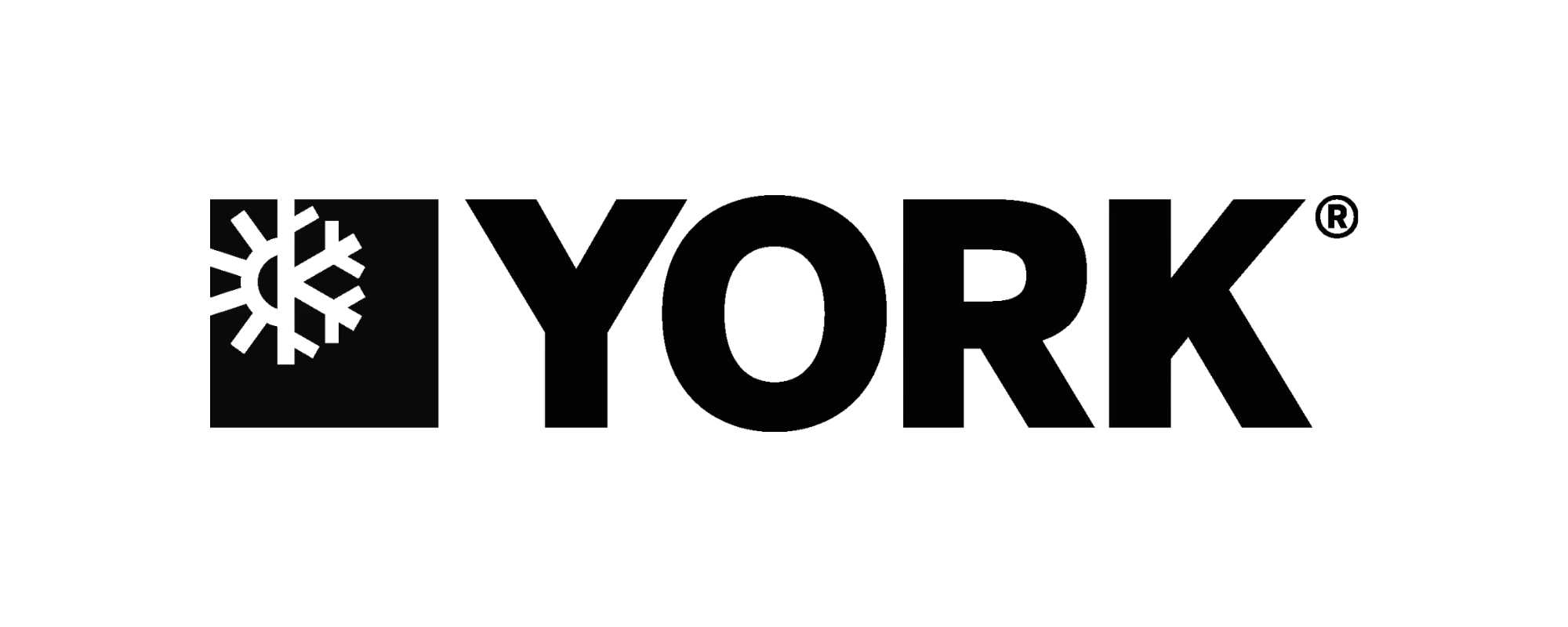 York logo featuring a snowflake design, representing York's heating and cooling solutions for your home page needs in West Chester, PA.