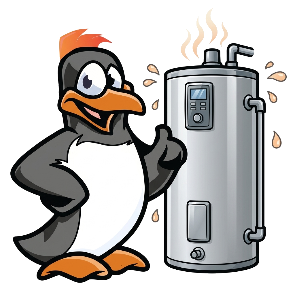 Penguins Water Heater | Precision Air