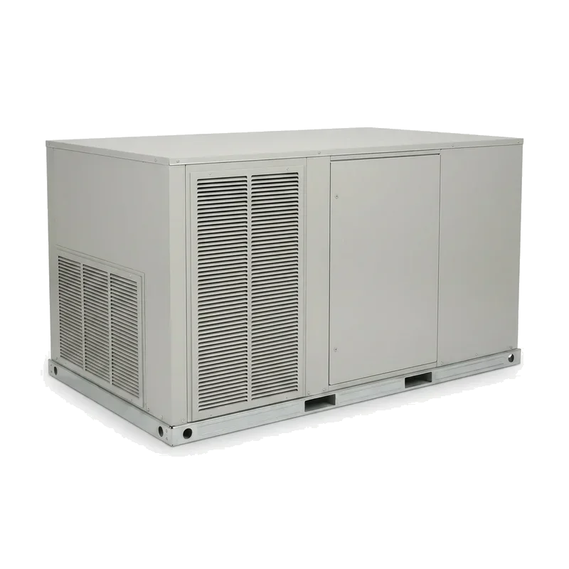 Packaged rooftop HVAC unit on a commercial flat roof | Precision Air