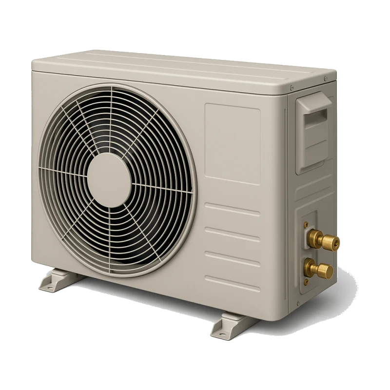 Ductless heat pump outdoor condenser unit | Precision Air