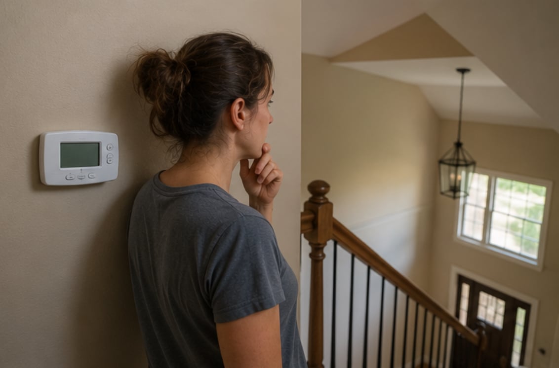 Why Your Second Floor Gets Hotter Than the First Floor in July | Precision Air